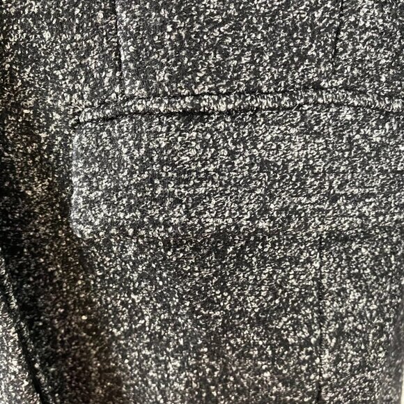 H&M Coat Jacket‎ Black White Mix Viscose Blend NWT - Picture 4 of 9